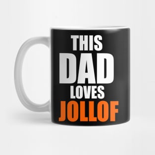 Father's Day This Dad Loves Jollof Funny Food Lovers Gift Mug